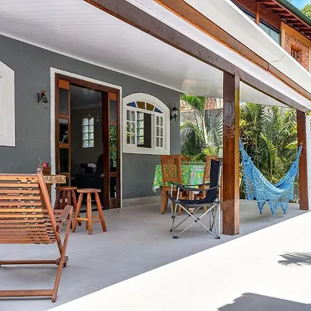 Casa Com Churrasqueira E Jardim Perto Da Praia Ilhabela Exterior photo