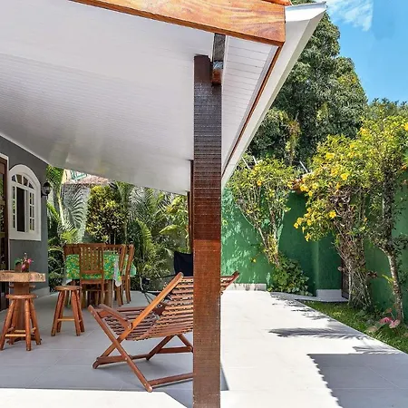 Casa Com Churrasqueira E Jardim Perto Da Praia Ilhabela Exterior photo